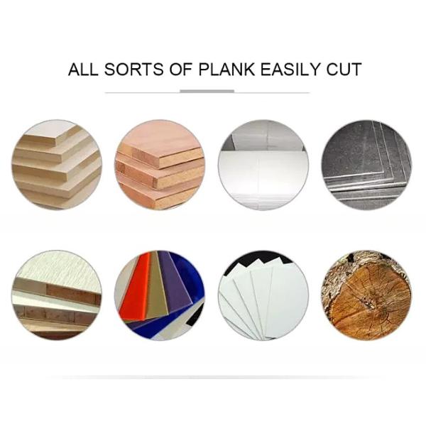 Máquina de sierra automática de paneles de 45 a 90 grados para la madera de sándwich