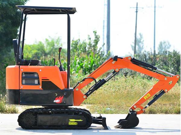 ET15 Small Size low price Excavator 1ton Mini Excavator For Drainage Trench