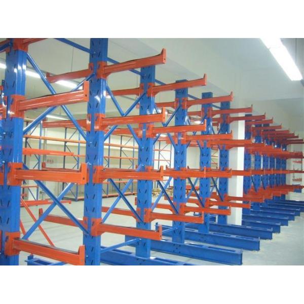 Single / Double Side Cantilever Bar Racks For Irregular Materials Fixed Mobility