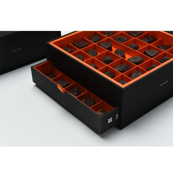 Трюфель шоколада влияния Hologram упаковывая сползающ ODM OEM подарочных коробок ящика