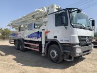 El camión montó el modelo concreto del chasis de la bomba 120/70m3/H Actros 3341 de Beton