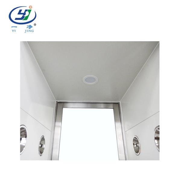 LCD  Air Shower Cleanroom 350kg Air Shower Pass Box Steel Paint