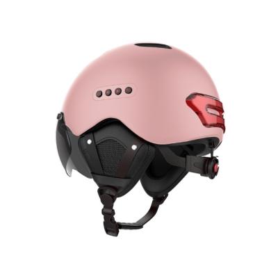 capacete bonito da bicicleta da pisca-pisca do registrador IPX5 do traço 1080P com as luzes construídas dentro