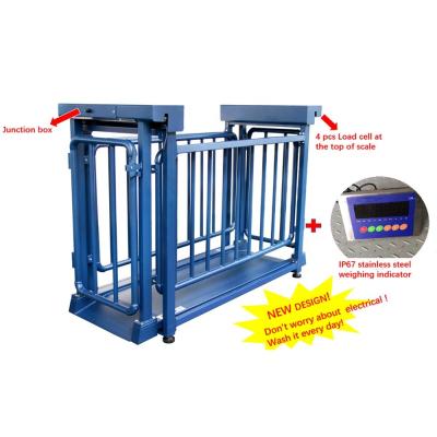 Boîte de jonction en acier inoxydable JB01 Balance électronique de pesage du bétail pour moutons et chèvres 500g Précision OEM ODM Supporté