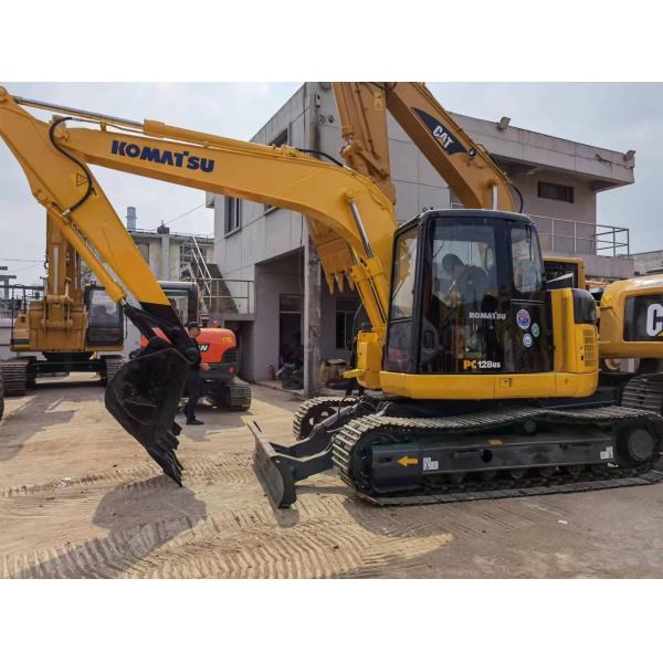 Использованная Япония Komatsu PC128US экскаватор Подержанная Komatsu PC128 Строительная техника