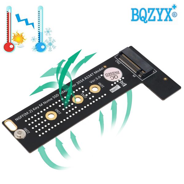 M.2 NGFF Adapter NVME SSD Converter Card with PCB Material 6 Months Warranty and 15g Weight for MacBook Mini A1347