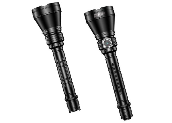 Dual Mode Silent Remote Switch 16.8V Camping Torch Light