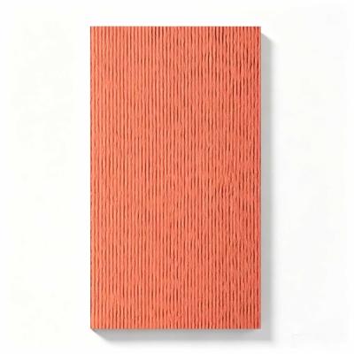 Ultra Light Flexible Stone Wall Panel Simulated Fabric Pattern Cladding For Wall Refurbishment