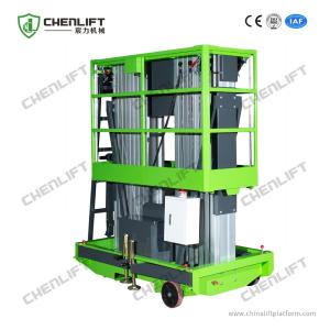 9m Lifting Height And 200Kg Lifting Weight Mobile Aerial Work Platform Aluminum