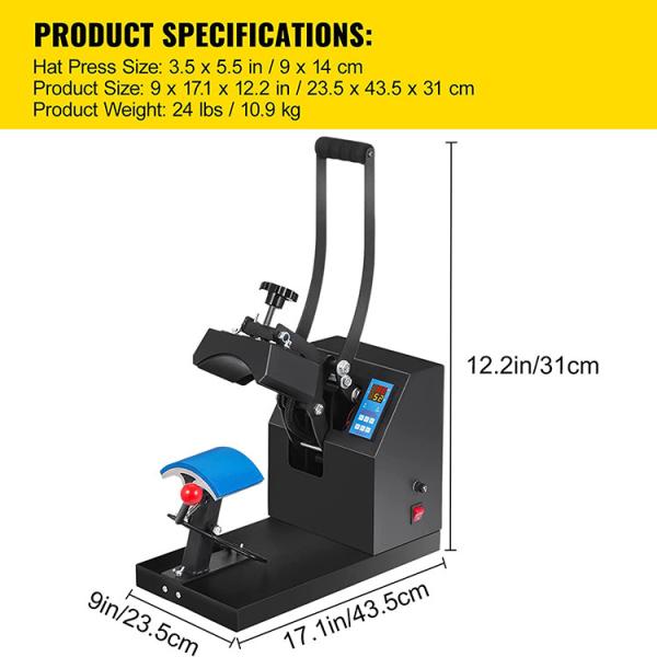Sublimation Cap Heat Press Machine Cap Heat Press Transfer Machine Transfer Sublimation Hat Cap