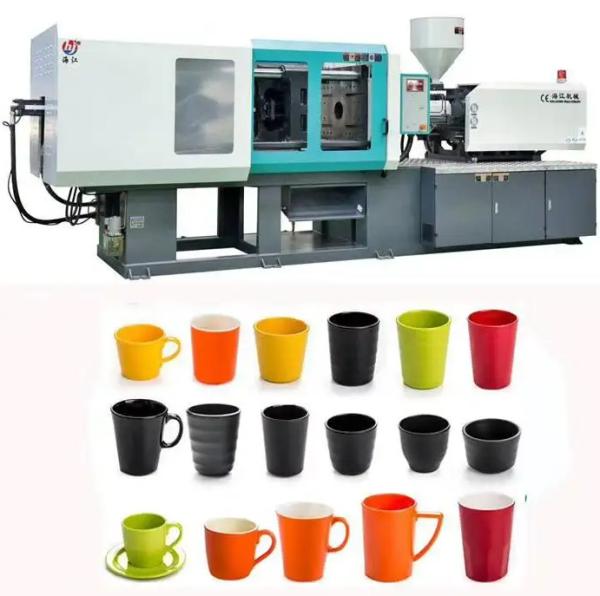 PLC Auto Injection Molding Machine For Clear Plastic Water Cup