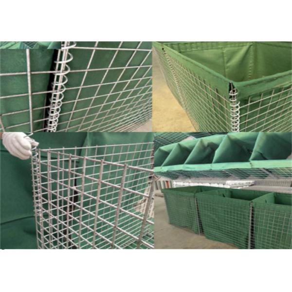 3x3 Военные Hesco Barriers Square Green Geo Текстильный мешок с песком