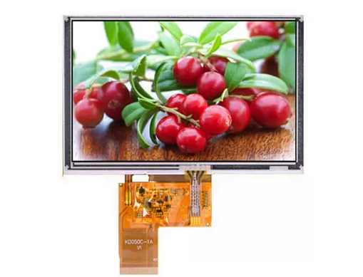 Écran tactile LCD TFT 5,0 pouces 800 * 480 Interface RVB haute luminosité