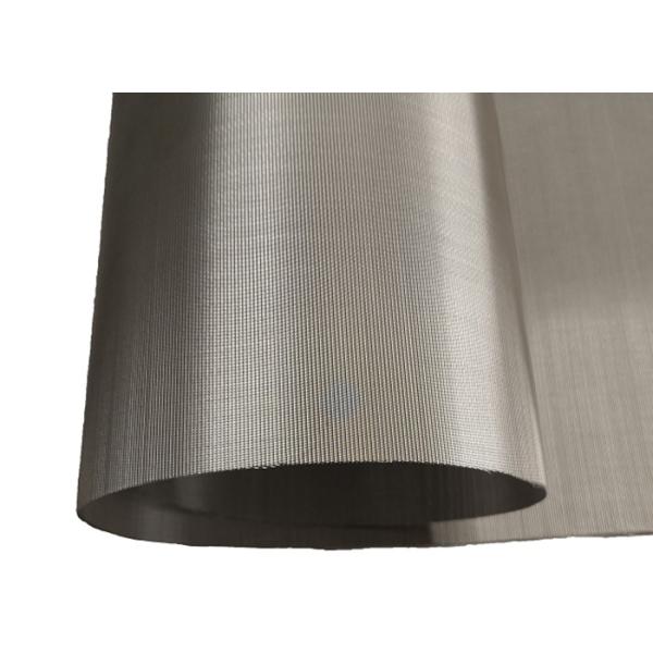 Plain Dutch Woven Wire Cloth , 325x2300 Mesh SS316 2 Micron Filter Cloth