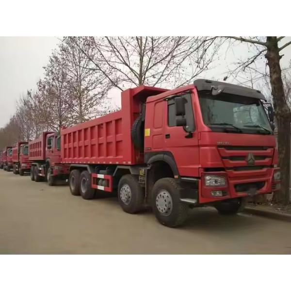 SINOTRUK HOWO 380HP Euro II With Oil Bathing System 8X4 TIPPER TRUCK