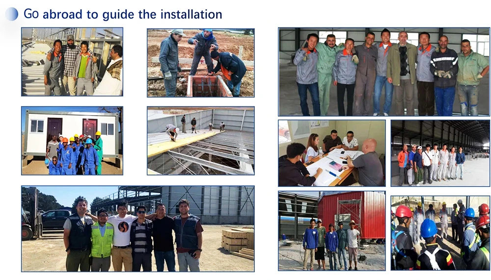 OEM Prefabricated Light Steel Frame House