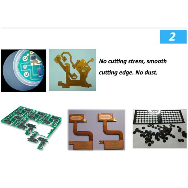 Встроенная машина FR4 PCB Depaneling лазера для unfired керамики