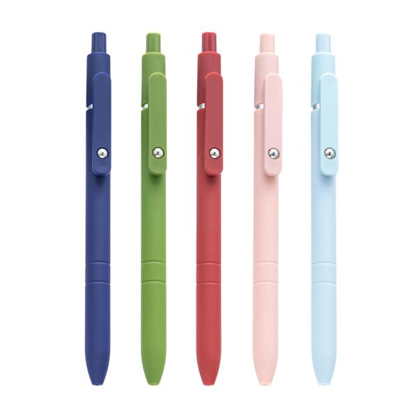 Wholesale Dress Type Plastic Gel Ink Pen Ergonomic Grip Writing Pen