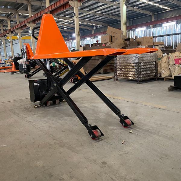 Ручная электрическая портативная машинка руки Scissor подъем таблиц подъема 1.5ton высокий Scissor тележка