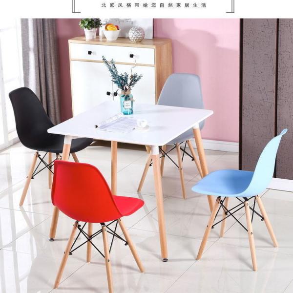 Clear Chair, Armless Acrylic Desk Chair with Golden Feet Swivel Molded Plastic Shell Chair Adjustable