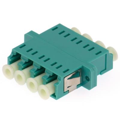 Adaptador da fibra ótica da manutenção programada milímetro do quadrilátero do LC com a flange para a expedição de cabogramas de Data Center