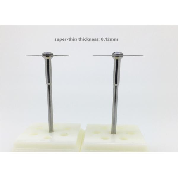 Диск диаманта лаборатории вихря гибкий зубоврачебный тонкий для Zirconia фарфора