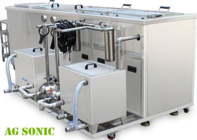 machine à laver ultrasonique de culasse du moteur 28Khz avec la boîte de crochet d'huile