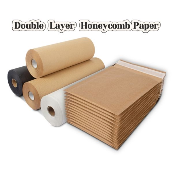 Double Layer Honeycomb Paper Bag 240GSM Crush Resistant Honeycomb Padded Mailer