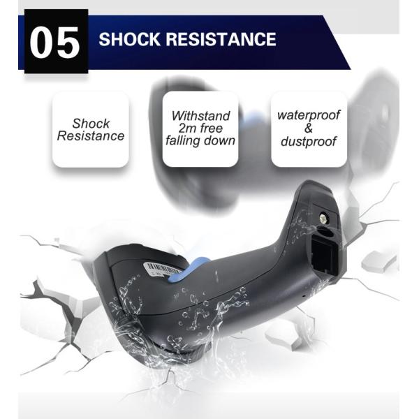 Handheld связанный проволокой читатель кода штриховой маркировки USB RS232 1D проверки супермаркета блока развертки штрихкода POS