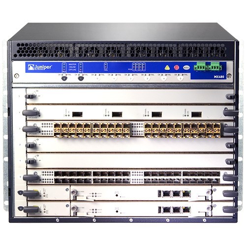 Juniper MX480BASE-AC MXシリーズ MX480 ACルーターのシャシー