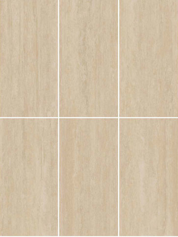 Light Yellow Travertine Matte Antique Outdoor Tile 60x120cm
