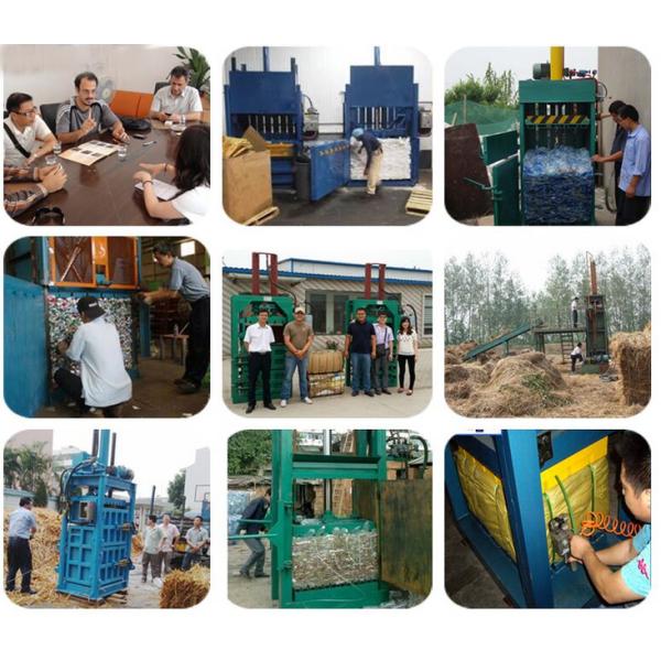 Customizable Double Cylinder Baling Press/Plastic Baler for Belt Packaging Efficiency