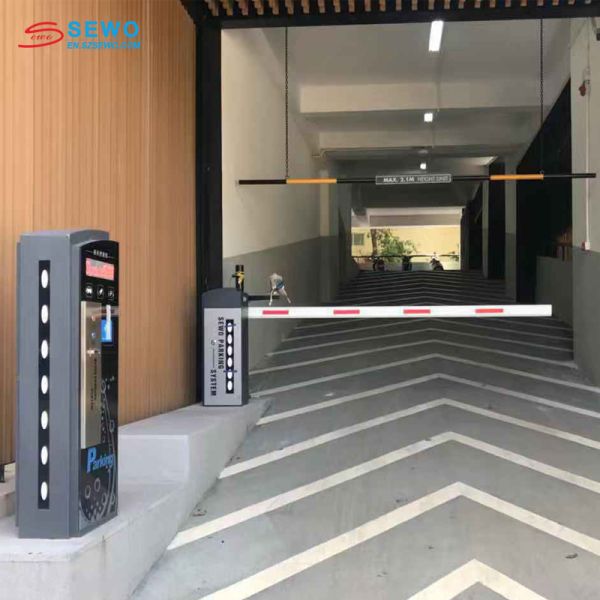 SEWO Automatic Payment Parking Ticket System with Offline Operation and Steel & Tempered Glass Housing