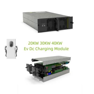 Ultra Wide Constant Power EV Charging Module 20KW 30KW 40KW Stable Output