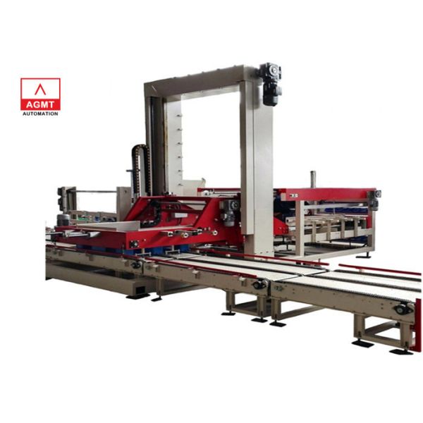 25KW 1200bags/H Touch Screen Automatic Palletizer Machine for High-Speed Bag Stacking