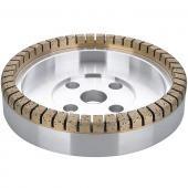 Segmented Metal Bonded Diamond Grinding Wheels 175mm For Glass Double Edge Machine
