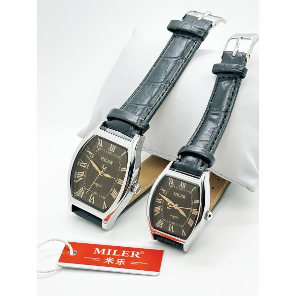 Нержавеющая сталь Овальный циферблат Светящийся пара наручные часы 30м водостойкие