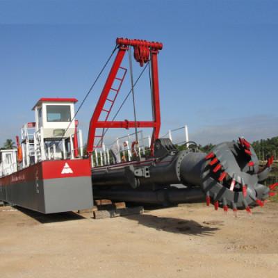 Equipo de dragado de lagos pequeños de 1500 m3 para excavación en ríos poco profundos