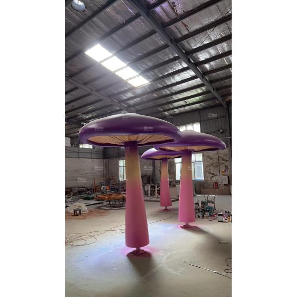 Fiberglass Water Playground Equipment Spray mushroom Aqua Play For Amusement Park Games