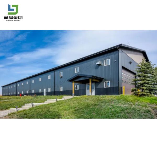 Customized High Quality Prefab  Steel Building Construction Building Garage Shed