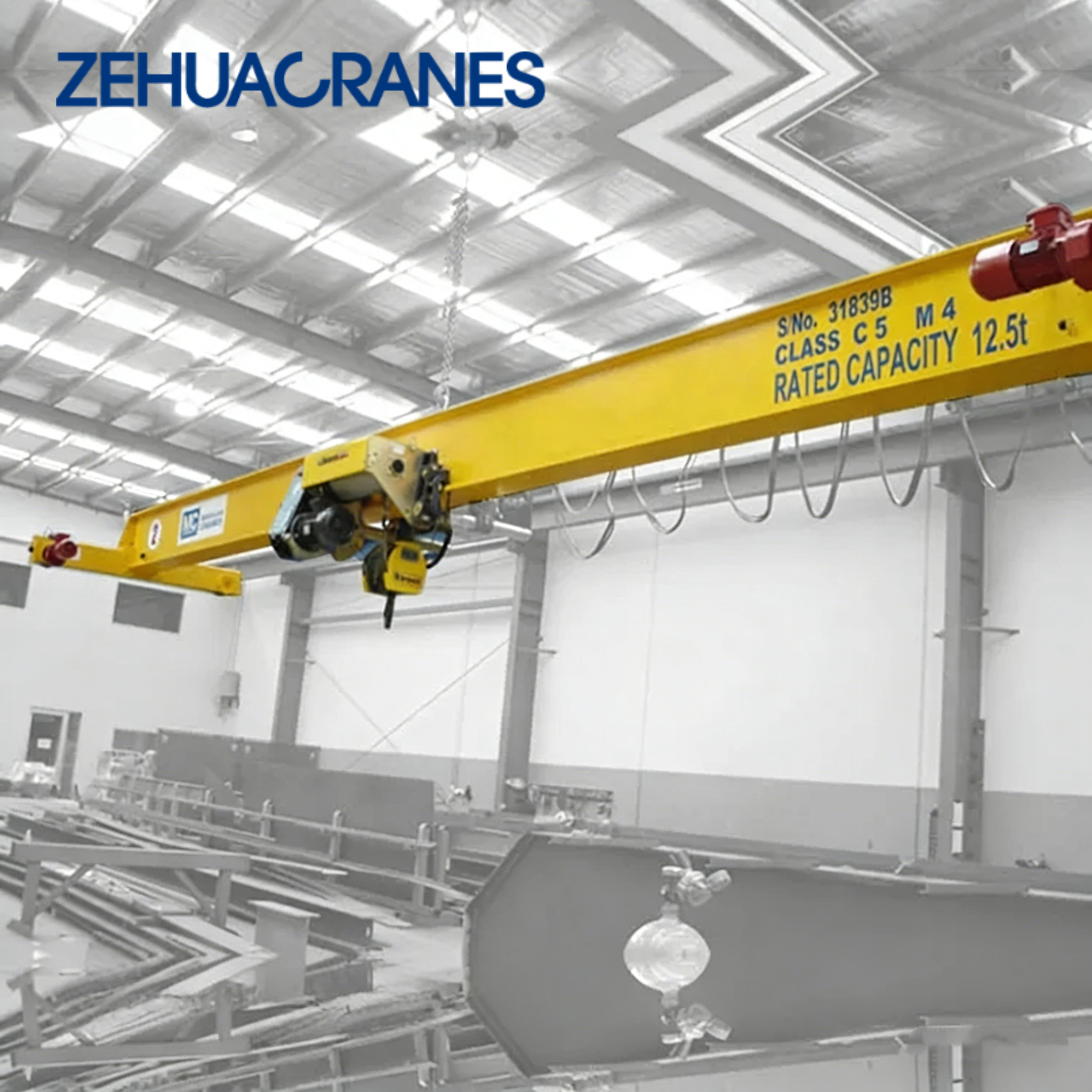2026 New European Style Single Beam Crane, 1-20 T Capacity, CE/ISO Certified