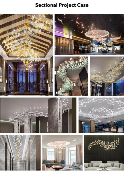 Lampe à LED suspendue nordique éclairage G9 lustre en verre pour l'éclairage intérieur