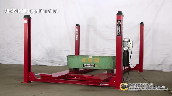 4 post wheel alignment lift AA-4P40WA 4.0T capacity