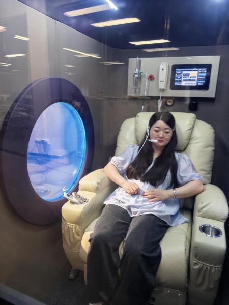 1.5ata 2.0ata Hyperbaric Oxygen Therapy Device Hard Shell HBOT Hyperbaric Chamber 2.0 ATA for Beauty Salon