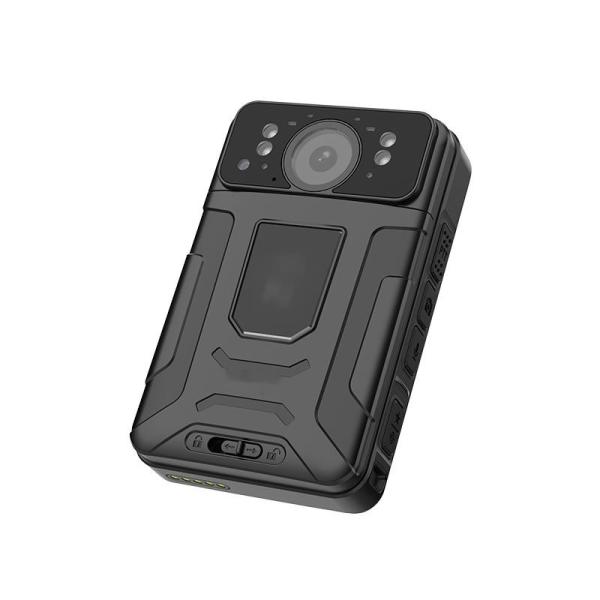 1080P Face Recognition Body Worn PTZ Camera Android System IP66 Waterproof Police Camera With LED