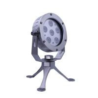 Luz subaquática impermeável de controle remoto da piscina da luz 6x3W do diodo emissor de luz do RGB IP68