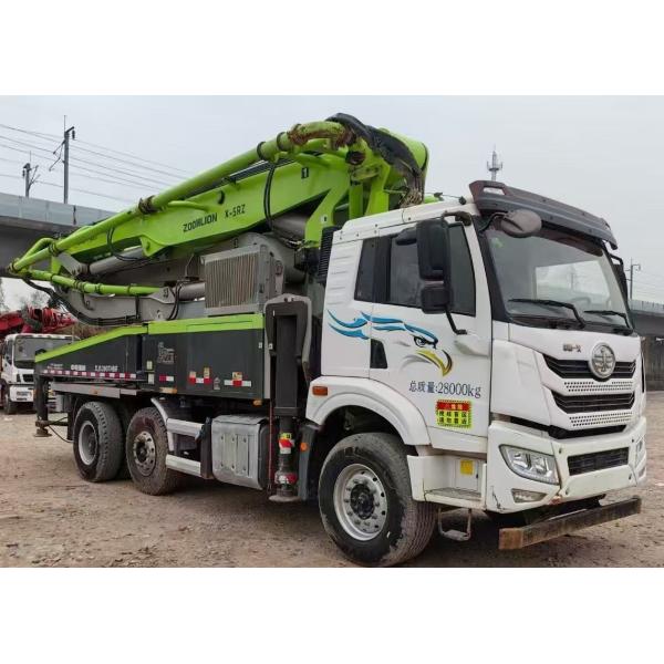 360° Rotation Angle Second Hand Concrete Pump Truck with Max Theoretical