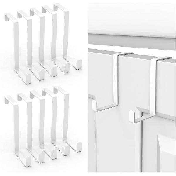 1-2 мм толщины Z-образный над дверью крючок дверной вешалки для виселицы одежды и обуви