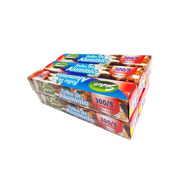 Tratamento de rolos de papel alumínio composto personalizado para cozinha e restauração