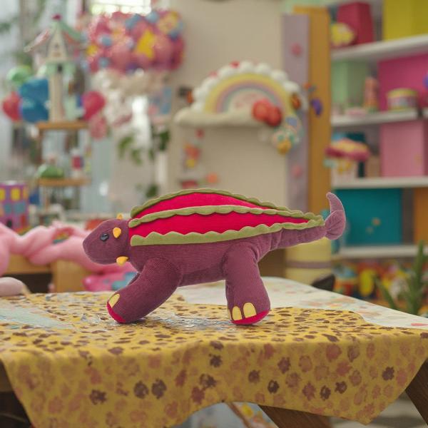Long Ankylosaurus Dinosaur Plush Toys Soft Teddy Bear Stuffed Animals Birthday Gifts  Boys Children